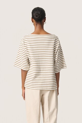 SOAKED IN LUXURY - Sweatshirt 'Ingina' em branco