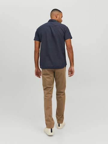 Coupe regular Chemise 'Abel' JACK & JONES en bleu