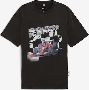 T-Shirt 'Scuderia Ferrari' PUMA en noir : devant
