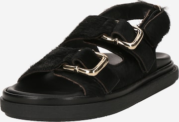 Sandales 'Harper' Alohas en noir : devant