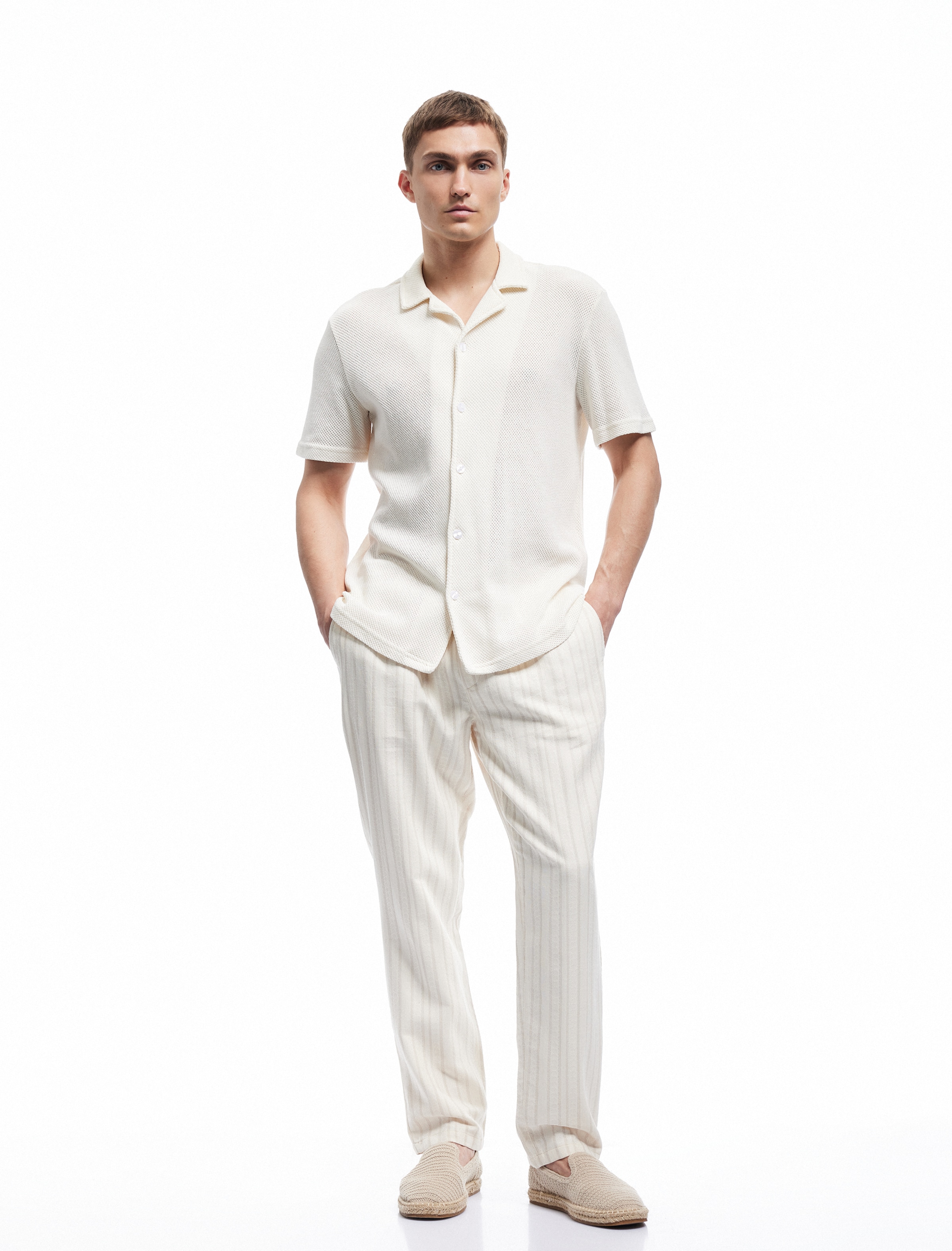 Koton Regular Pants in Beige: front