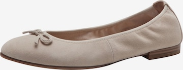 Tamaris Ballerina in Beige: Vorderseite