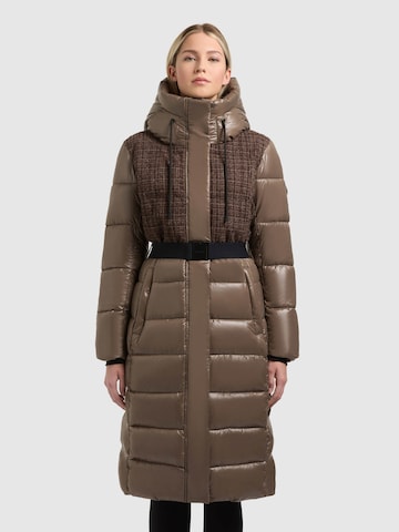 Cappotto invernale ' MAUDE ' di khujo in marrone