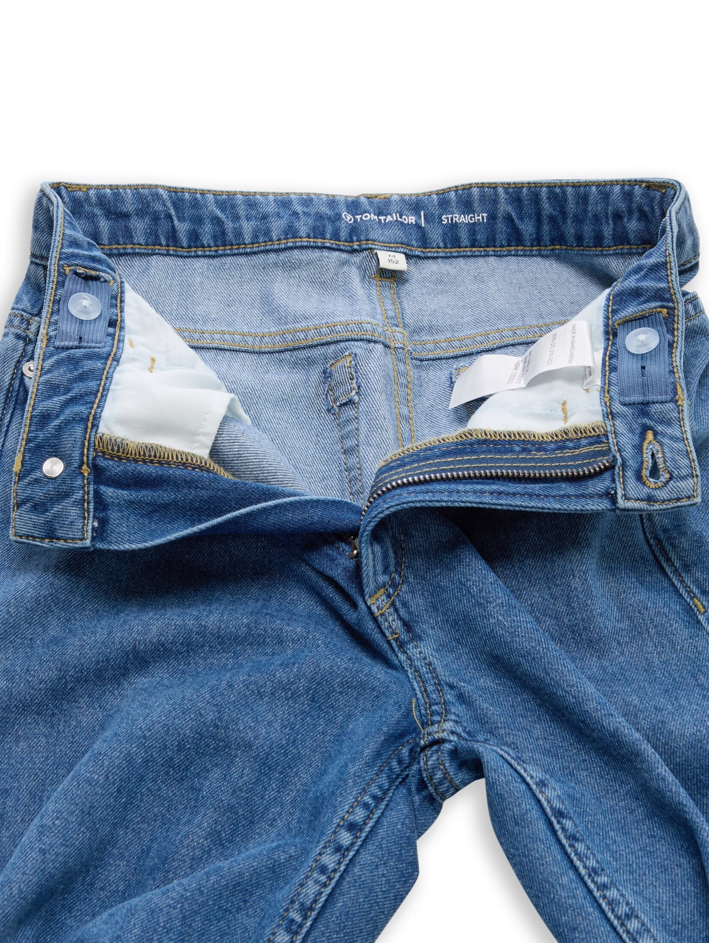 TOM TAILOR Regular Jeans in Blauw