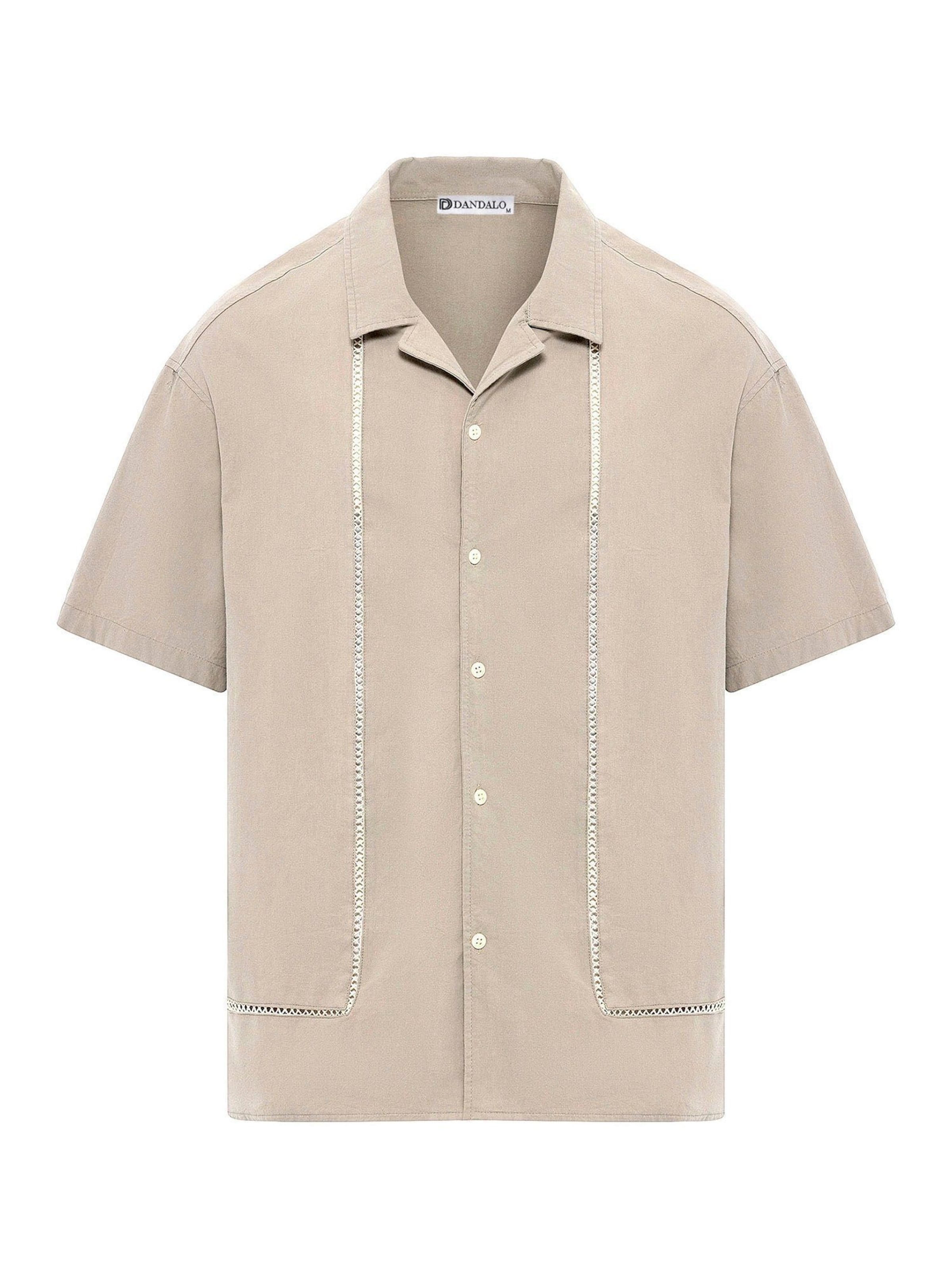 Fit confort Chemise Dandalo en gris : devant