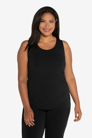 Ulla Popken Top in Black: front