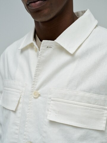 Salsa Jeans Regular fit Button Up Shirt in Beige