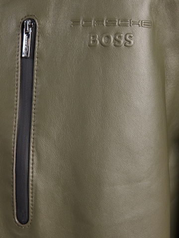 BOSS Prehodna jakna 'Spirit' | zelena barva