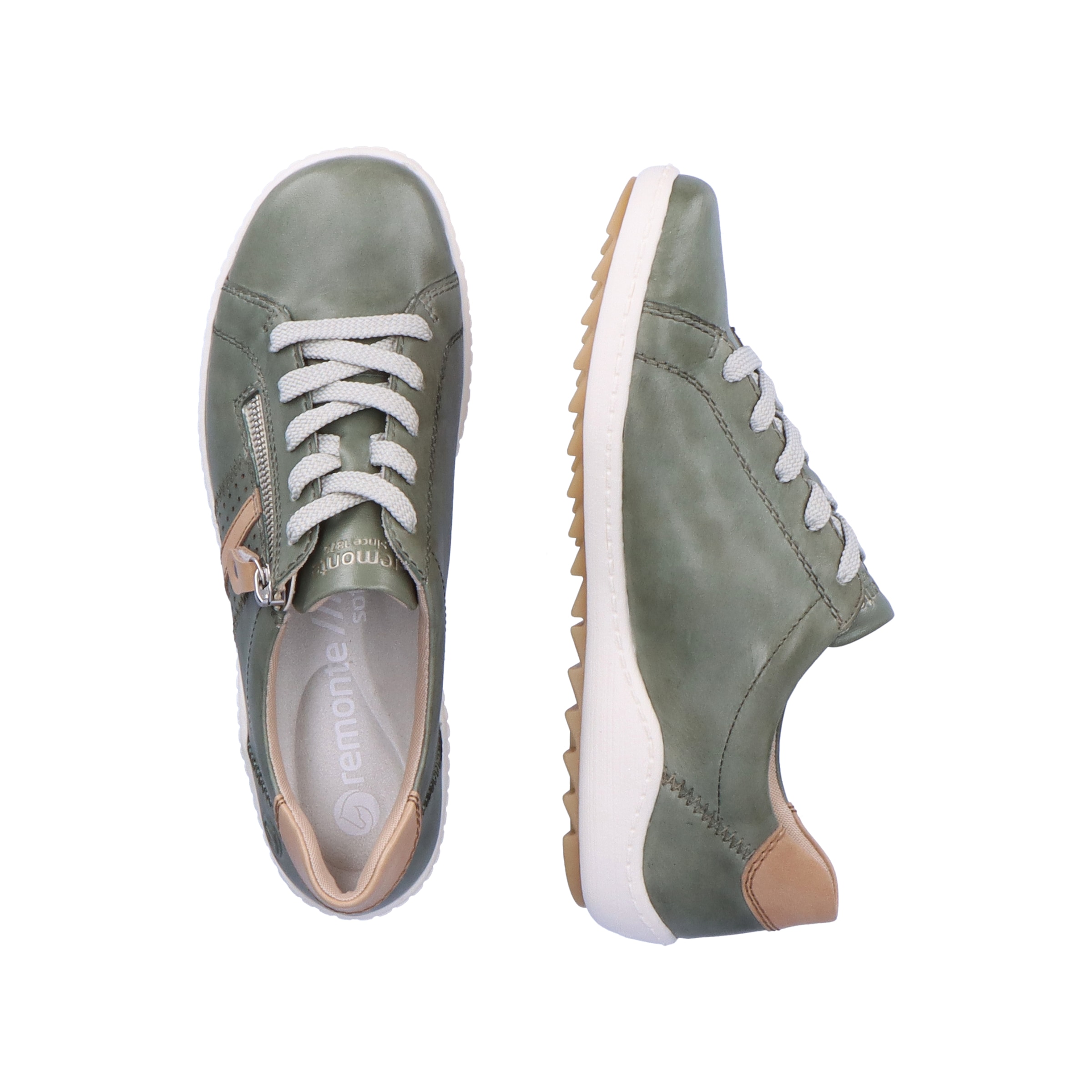 Chaussure de sport à lacets REMONTE en gris