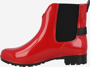 TOM TAILOR Rubber boot in Red