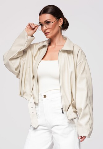 Veste mi-saison Ombre en beige