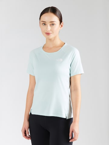 THE NORTH FACE Λειτουργικό μπλουζάκι 'SUNRISER' σε πράσινο: μπροστά