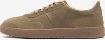 RYŁKO Matalavartiset tennarit värissä vihreä: etupuoli