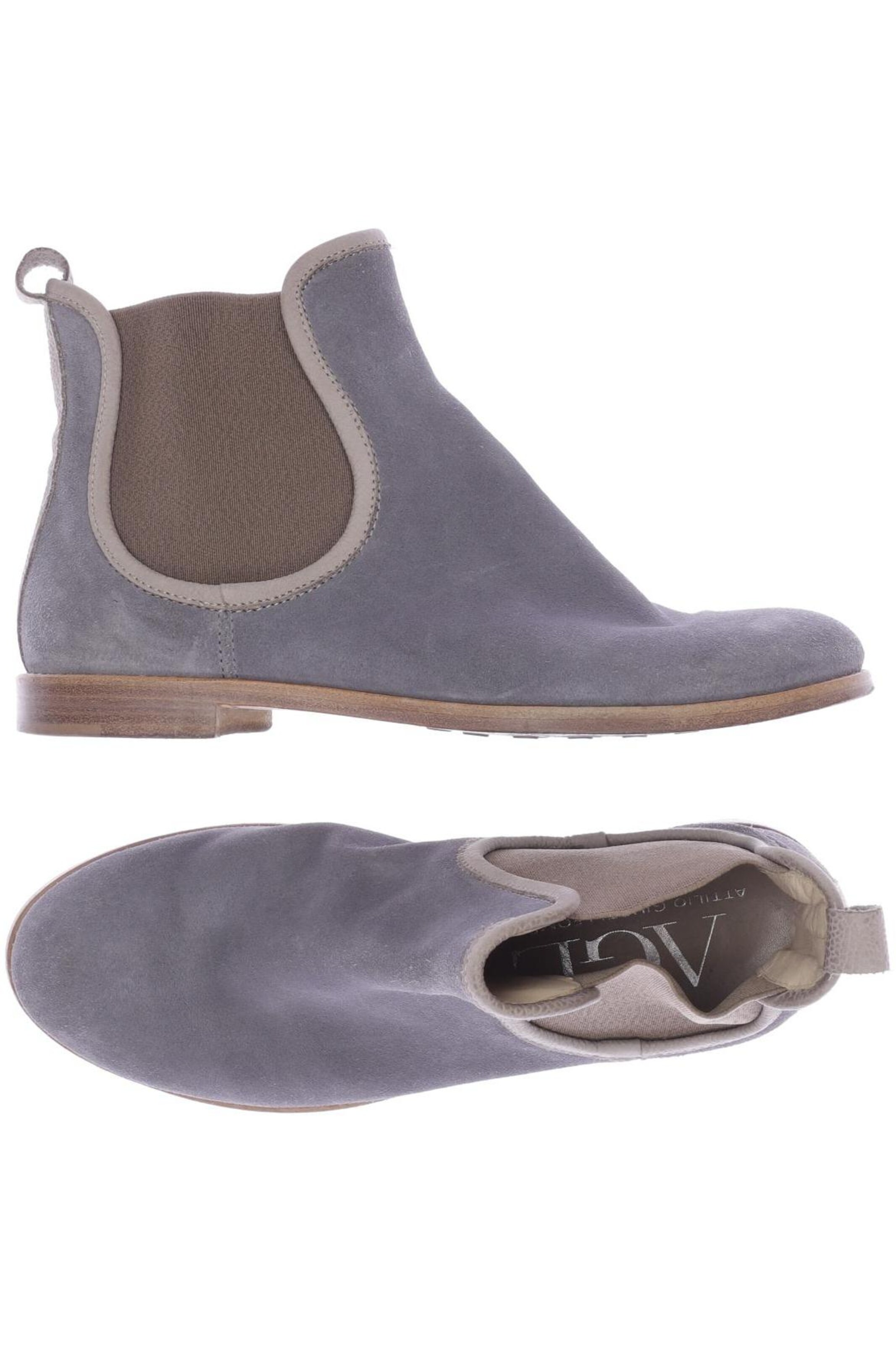 AGL Attilio Giusti Leombruni Dress Boots in 36 in Grey: front
