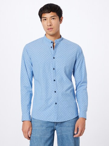 ESPRIT גזרה רגילה חולצות לגבר בכחול: מלפנים