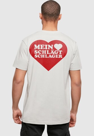 Merchcode Shirt in Grijs: voorkant