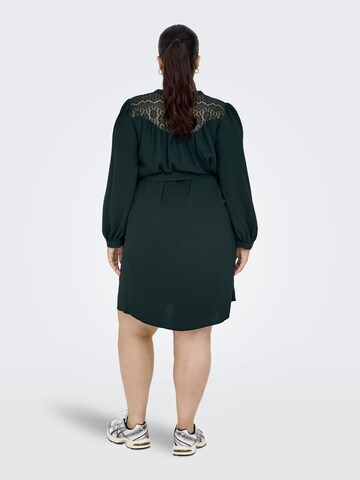 ONLY Carmakoma Shirt Dress in Green