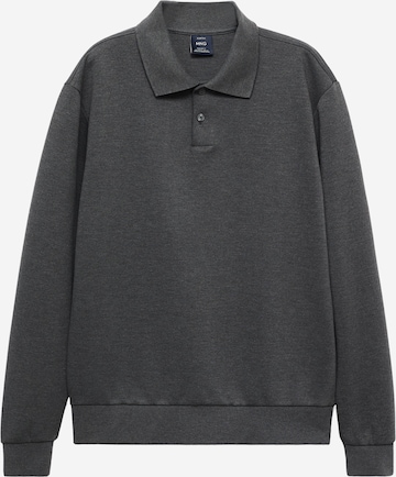 MANGO MANSweater majica 'Bola' - siva boja: prednji dio