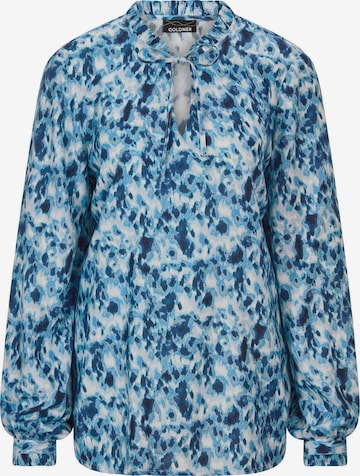 Chemisier Goldner en bleu : devant