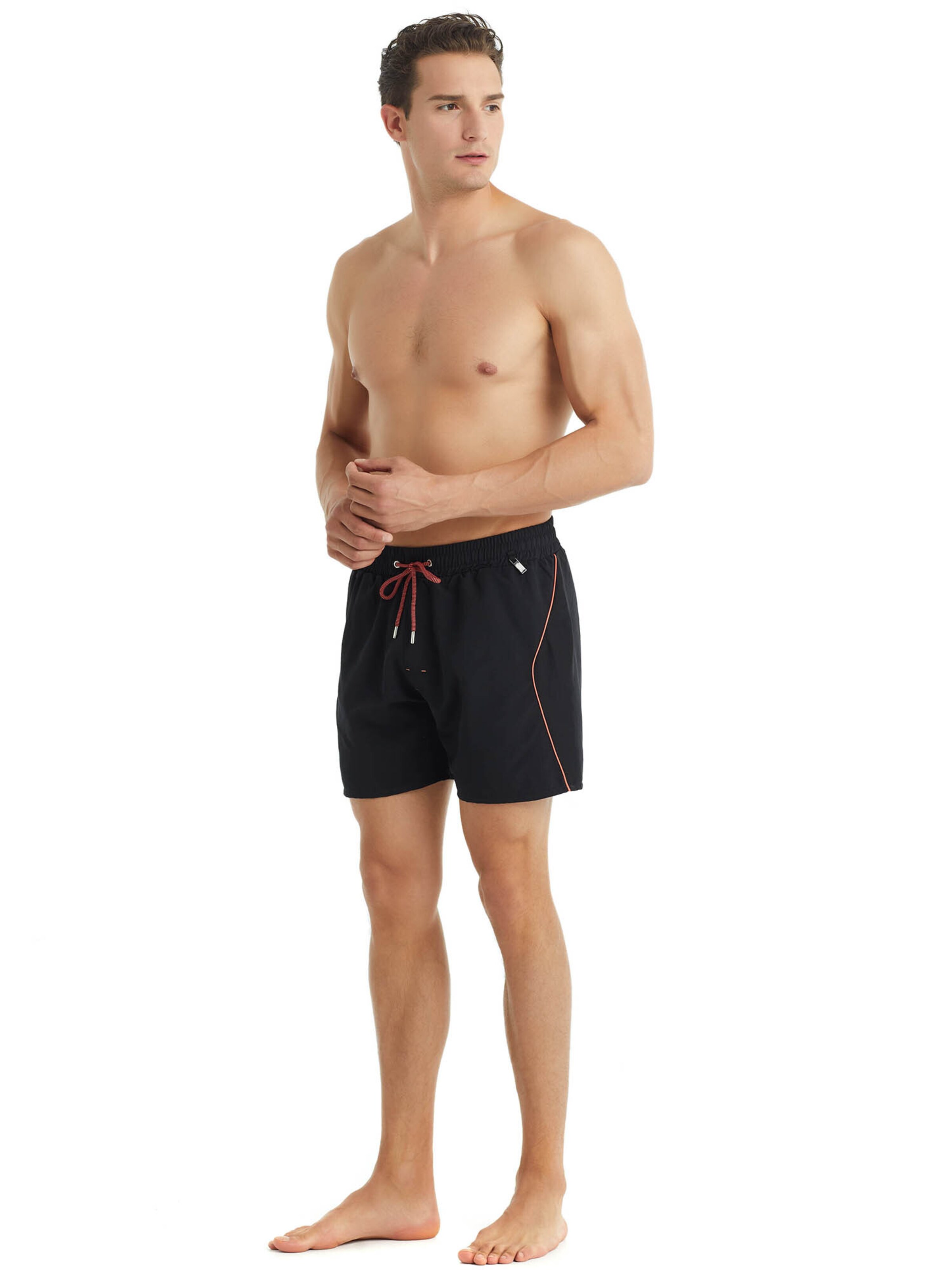 Blackspade Swimming shorts ' Medium mit kurzem Bein ' in Black