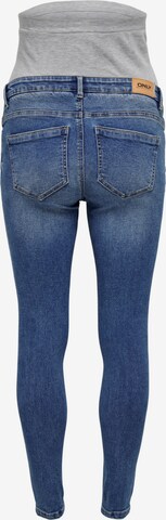 Only Maternity Skinny Jeans 'Wauw' in Blue