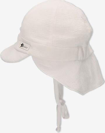 STERNTALER Beanie in White