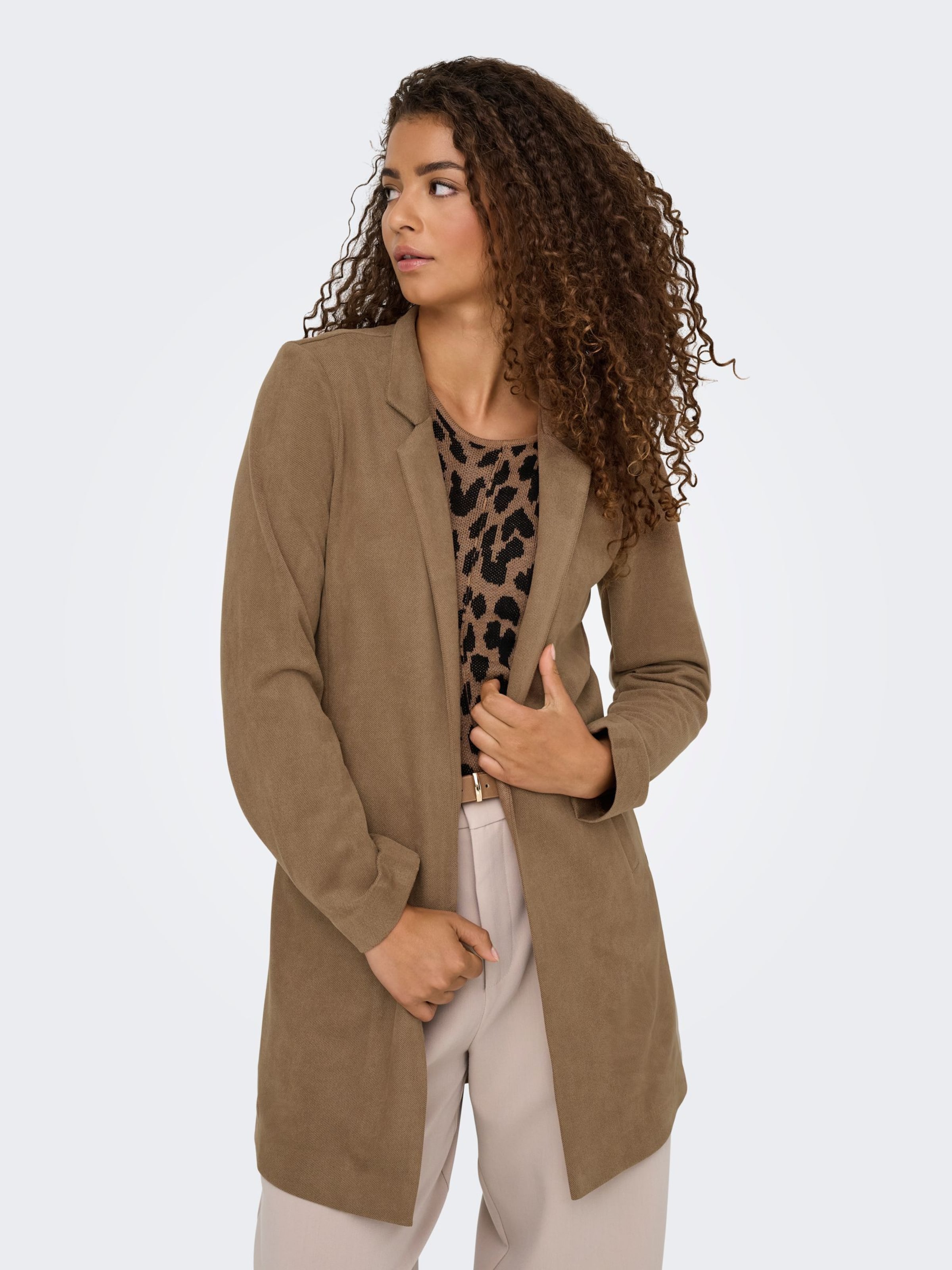 ONLY Blazer 'ONLSoho-Mavi' in Braun ABOUT YOU