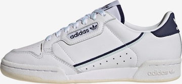 ADIDAS ORIGINALS حذاء رياضي بلا رقبة 'Continental 80 Schuh ' بـ أبيض: الأمام