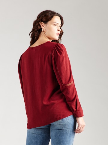 Vero Moda Curve - Blusa 'VMCALVA' en rojo