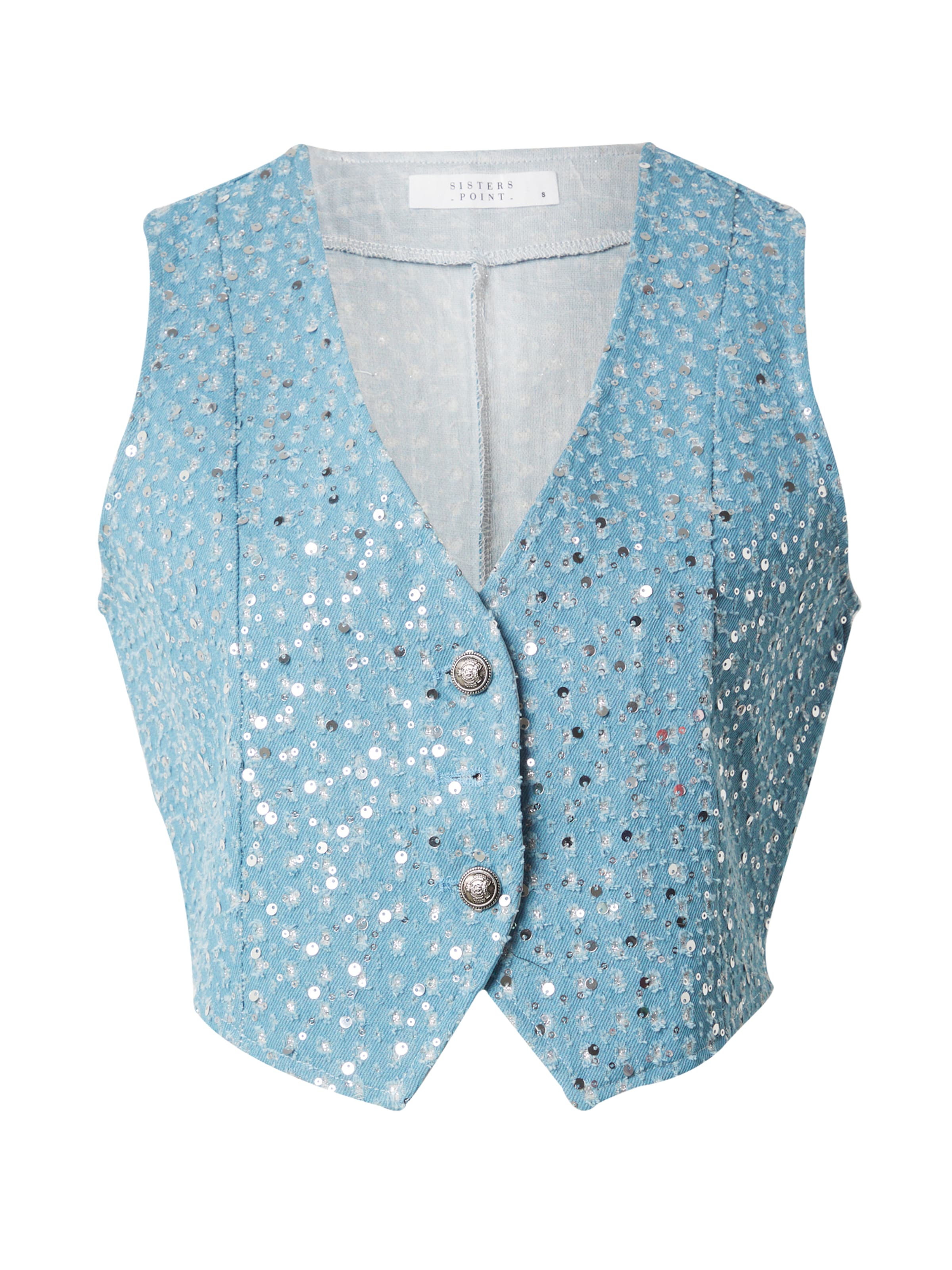 SISTERS POINT Liivi 'GUІ' värissä sininen: etupuoli