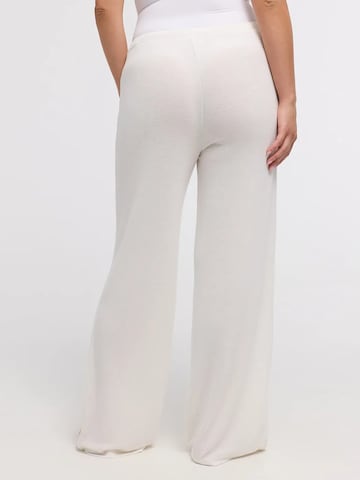 cfab Loosefit Broek 'Flow Pant' in Wit