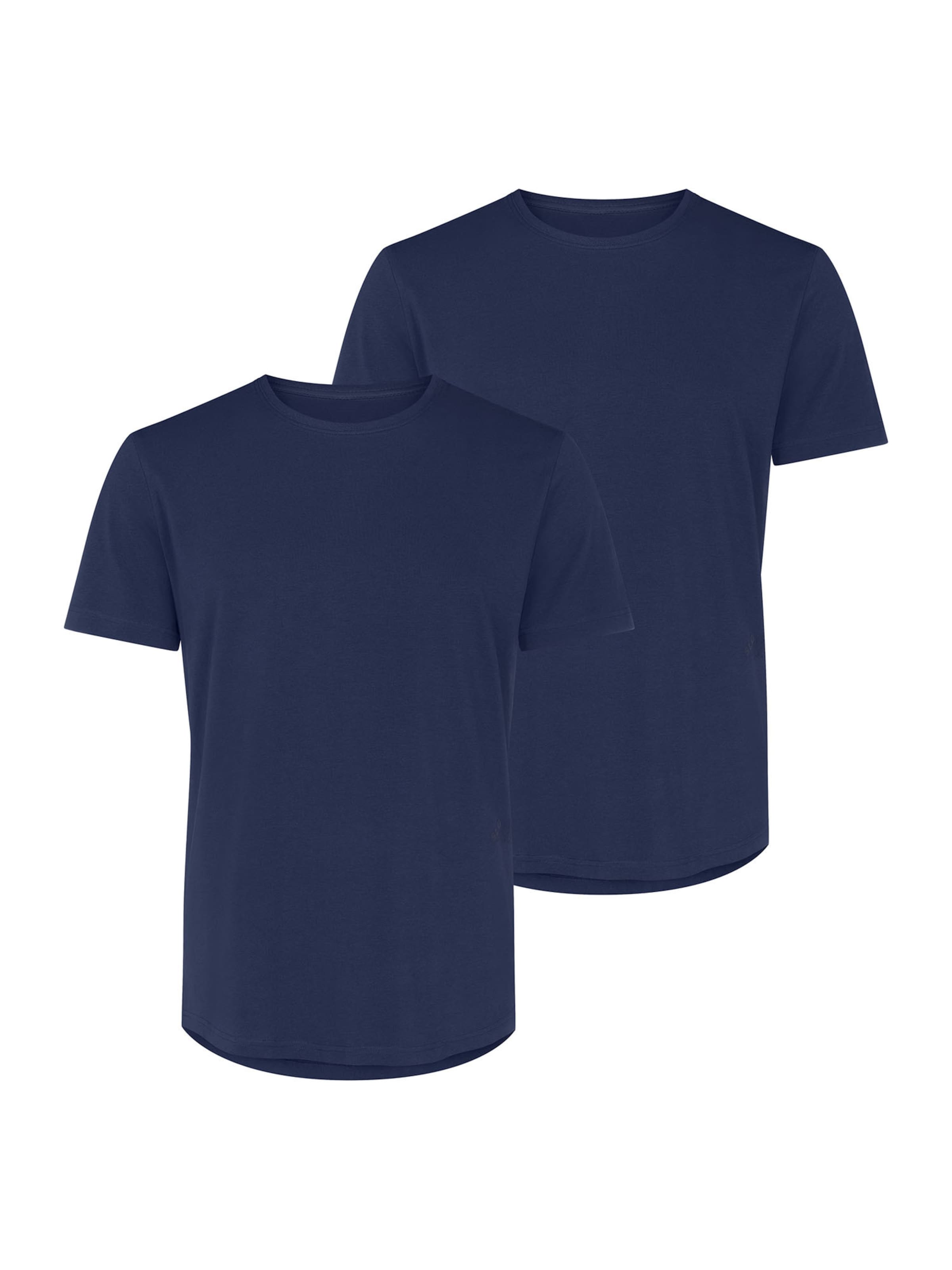 SLOGGI - Camiseta térmica en azul: frente