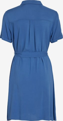 VILA Košeľové šaty 'PAYA' - Modrá