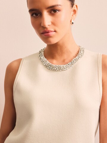 Top in maglia di Next in beige