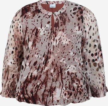 Zhenzi Blouse 'Libby 1522' in Rood: voorkant
