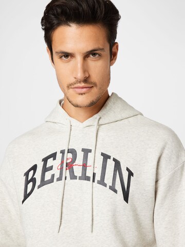 Sweat-shirt 'Jorhipe' JACK & JONES en gris