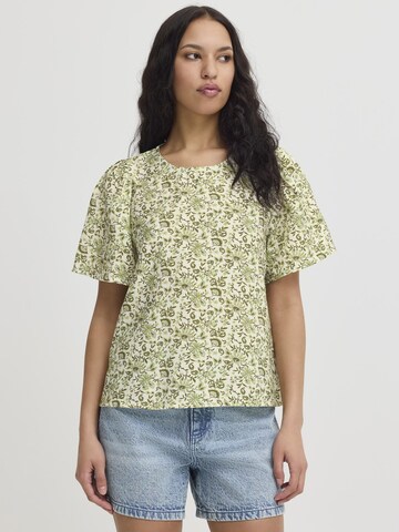 ICHI Bluse 'HARPER' in Grün: Vorderseite