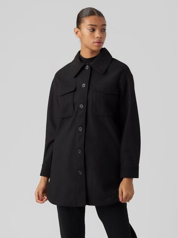 VERO MODA - Abrigo de entretiempo 'Ollie' en negro: frente