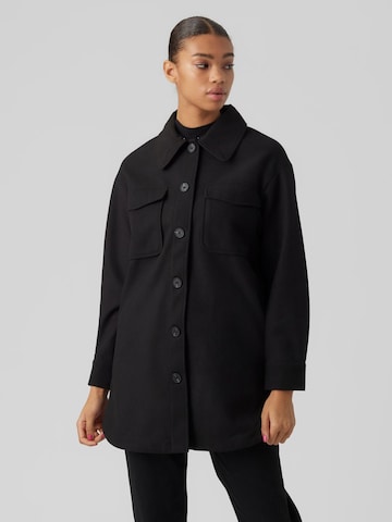 VERO MODA - Sobretudo meia-estação 'Ollie' em preto: frente