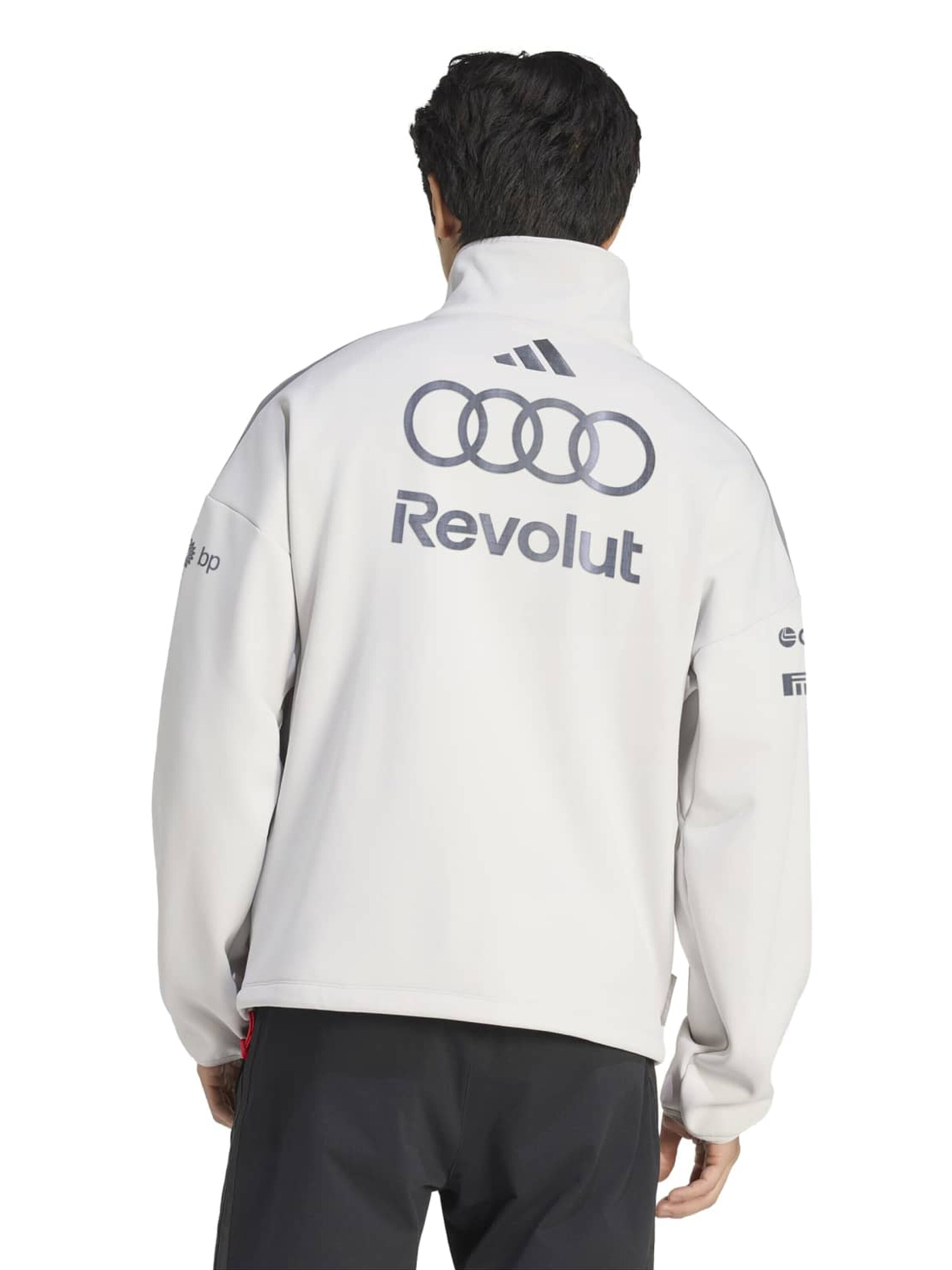 ADIDAS PERFORMANCE - Chaqueta de chándal 'Audi Formula One Team Engineers And Marketing' en blanco