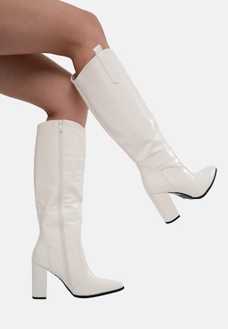 Salinyang Laarzen in Wit