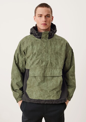 QS Between-Season Jacket in Green: front