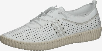 Chaussure de sport à lacets COSMOS COMFORT en blanc : devant