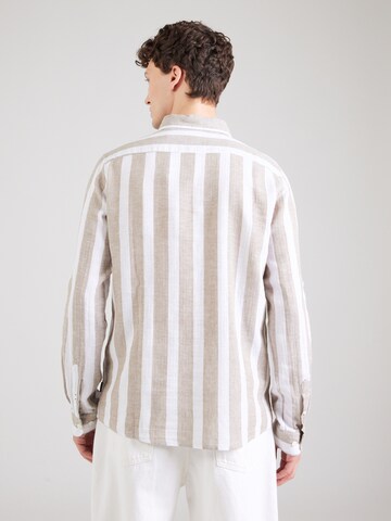 INDICODE JEANS Regular fit Button Up Shirt 'Donuld' in Green