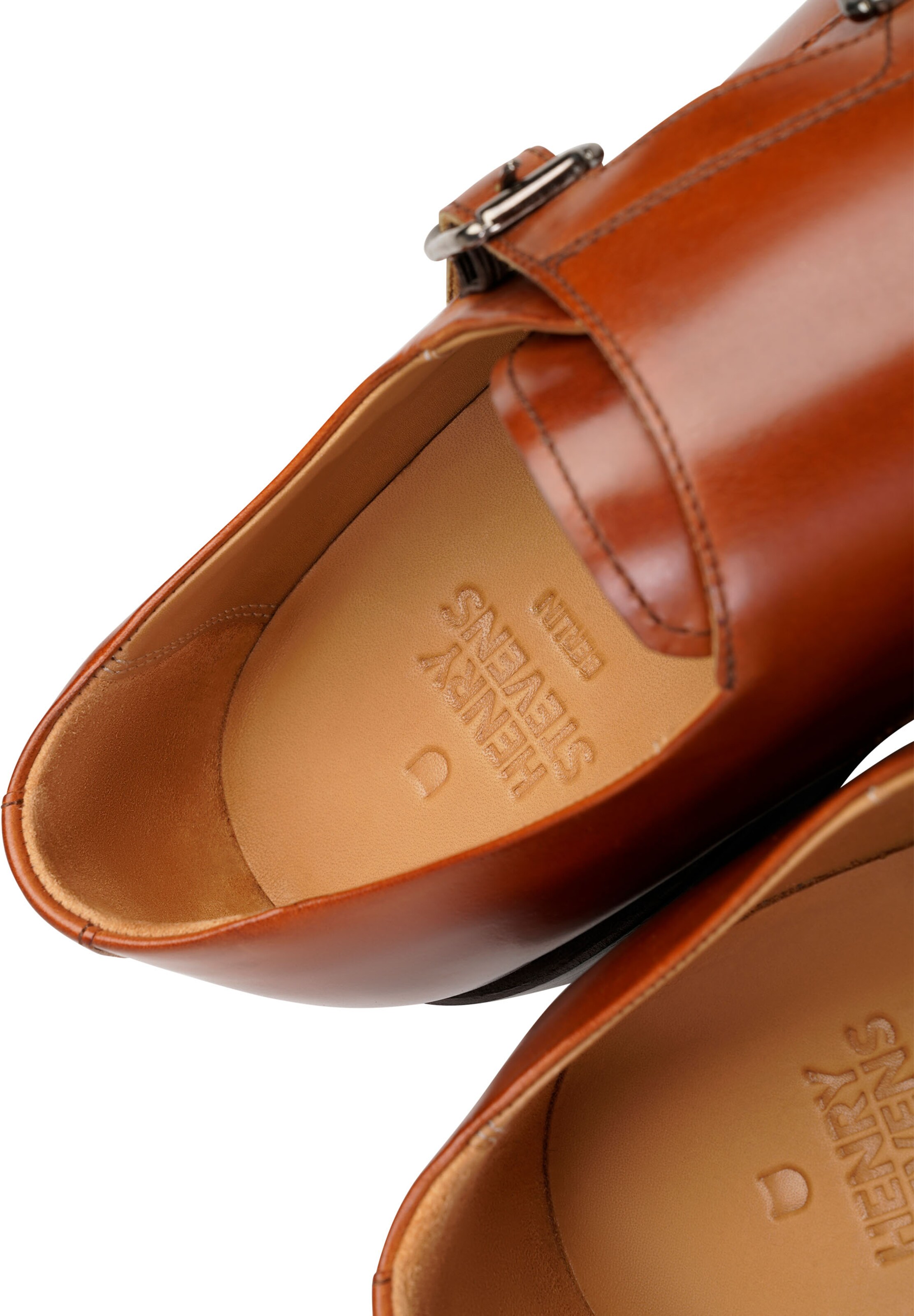 Henry Stevens Schnürschuhe Rahmengenäht 'Marshall CDM' in Braun