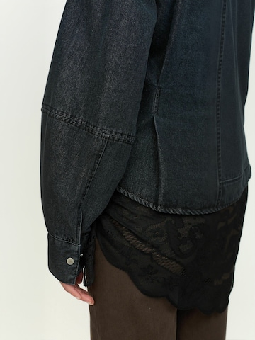 T-shirt ' SRJanet ' Soft Rebels en gris : sur le côté
