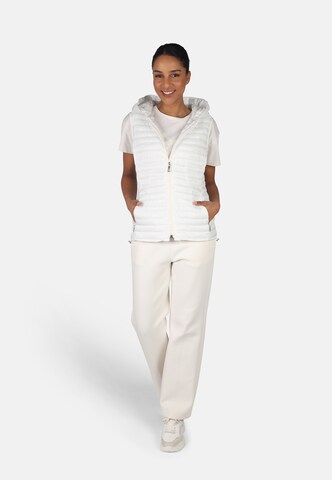 Fuchs Schmitt Vest 'Solarball' in White: front