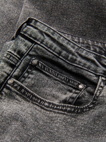 Ombre Regular Jeans in Grijs