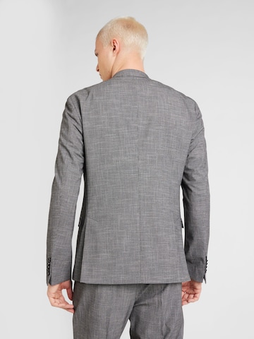 STRELLSON Slim fit Suit 'CALEB MADDEN' in Grey