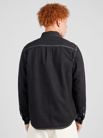 juoda Carhartt WIP Standartinis modelis Marškiniai 'Weldon'